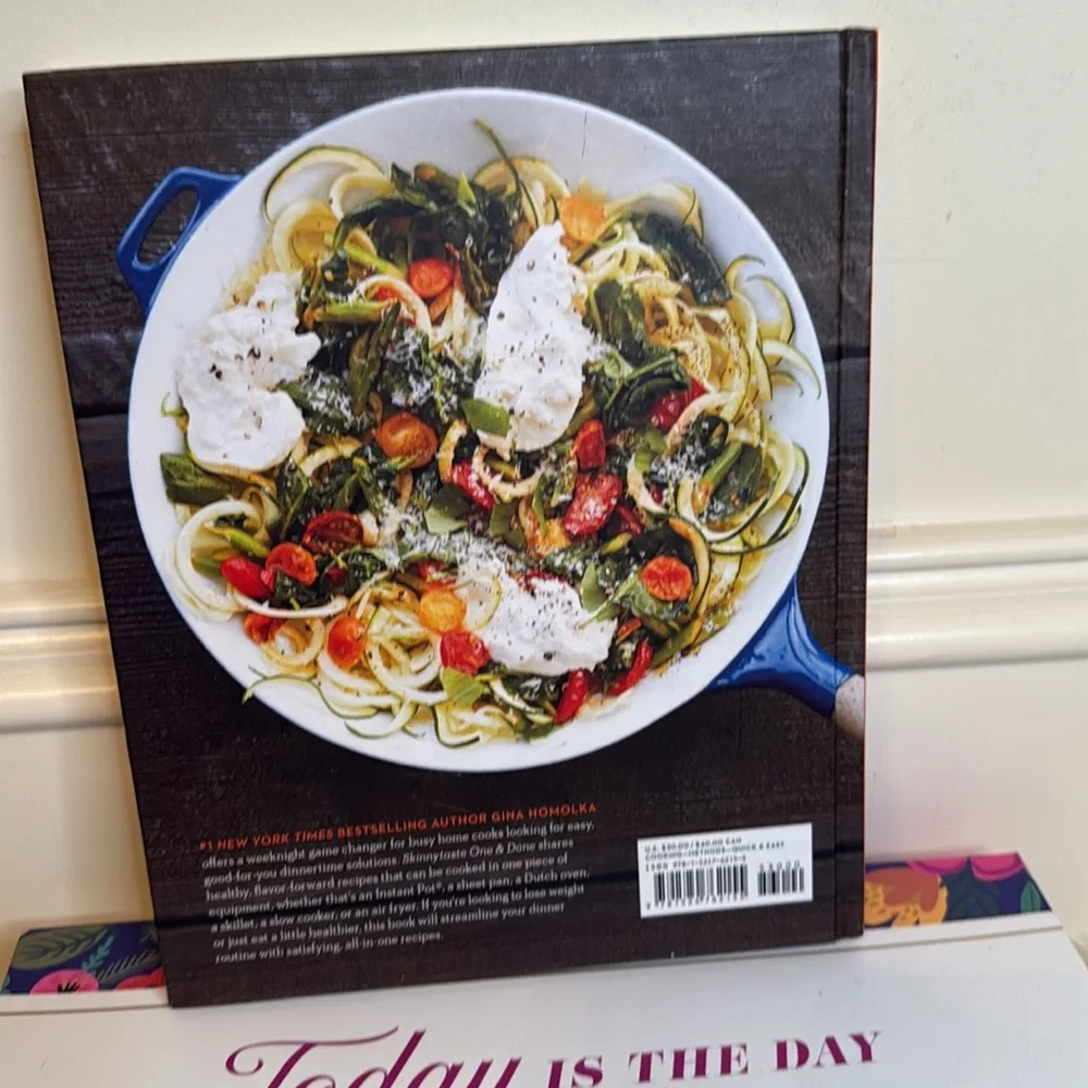 Skinnytaste One‎ & Done Cookbook Gina Homolka New York Times Bestseller Recipes